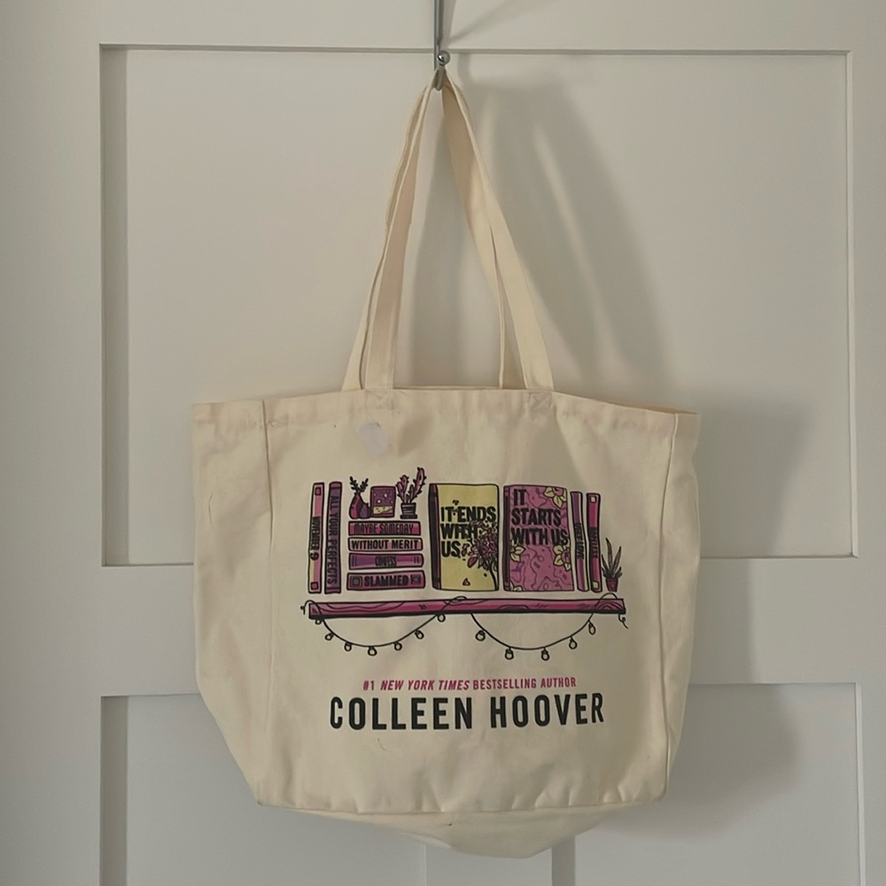 NWT Colleen Hoover Tote Bag - Picture 2 of 6